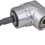 Tournevis à angle droit, adaptateur pour tournevis coudé, 105°, acier, 1/4 pouce