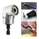 Tournevis à angle droit, adaptateur pour tournevis coudé, 105°, acier, 1/4 pouce