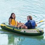 Intex 68347 Seahawk 2, PVC Schlauchboot, für zwei Personen, Farbe Grün/Schwarz, 236 x 114 x 41 cm - Refurbished