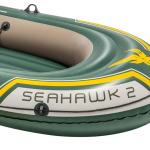 Intex 68347 Seahawk 2, PVC Schlauchboot, für zwei Personen, Farbe Grün/Schwarz, 236 x 114 x 41 cm - Refurbished
