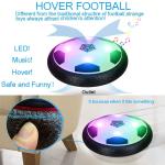 Ballon de football OVNI, avec LED lumineuses, ballon de football aérodynamique, flotte avec le flux d'air, Coolest, hover ball