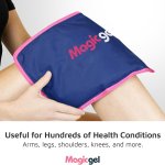Sac de glace réutilisable pour gonflement, blessures, soulagement de la douleur, cryothérapie, gel magique, poche de glace, gel de blessure réutilisable.