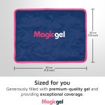 Sac de glace réutilisable pour gonflement, blessures, soulagement de la douleur, cryothérapie, gel magique, poche de glace, gel de blessure réutilisable.