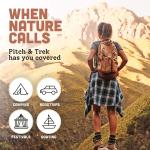 Pitch and trek, urinatoio portatile per donna, per pipi in piedi, pikono femminile per viaggi