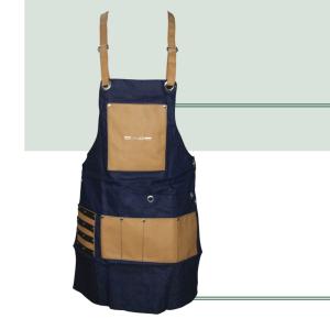 Schnittschürze für Friseursalon, Modell Jeans, Man42
