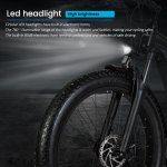 Elektrofahrrad für Erwachsene, 26 Zoll, City-Elektrofahrrad, mit Frontdämpfer, mit 500W Bafang Motor, abnehmbarer Samsung 48V 17.5AH Batterie, GUNAI GN26.
