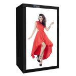 Studio fotografico professionale con luci led, dimensione 200 x 120 x 80 cm