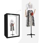 Studio fotografico professionale con luci led, dimensione 200 x 120 x 80 cm