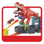 HOT WHEELS Action Cars City T-Rex Attacke Accessoires pour véhicule pour jouer