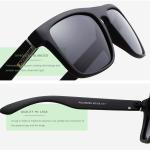 Lunettes de soleil KDeam Sport, lunettes de soleil pour hommes, verres verts