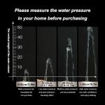 Soffione doccia con 3 Modalità Di Uscita Dell'Acqua Regolabili