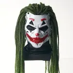 Clown Kostüm Maske Horror Full-Face – Einheitsgröße