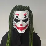 Clown Kostüm Maske Horror Full-Face – Einheitsgröße