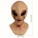 Maschera Realistica in Lattice per Adulti – Design Classico con Grandi Occhi Neri