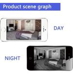 caméra hd 720p ip caméra wifi internet sans fil lan motorisée ir led