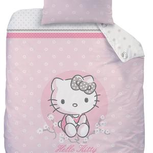 Hello Kitty Set di Biancheria da Letto, Cotone, Rosa, 135 x 200 cm