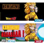 Tazza Dragon Ball, cambia colore, 460 ml, Kamehameha