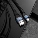 Câble USB pour smartphone Samsung 3m USB Typ-A, USB Typ-C
