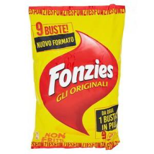 Fonzies Multipack mit 9 Beuteln, Fonzies die Originale, Croccantini von Mais mit Käse