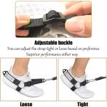 Bracelet pour la cheville, pour l'exercice de fitness, spécifique pour Fesses et Leg Curl, couleur noire