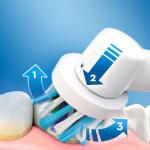 Oral-B Pro 1 700 Cross Action, Spazzolino Elettrico Ricaricabile Braun