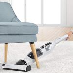 Bosch Flexxo Aspirateur sans fil à 2 vitesses avec une capacité de 0,4 L, Blanc