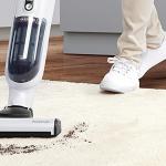 Bosch Flexxo Aspirateur sans fil à 2 vitesses avec une capacité de 0,4 L, Blanc