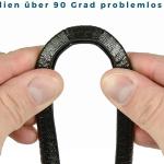 Autotürprofile, Gummi, metallverstärkt, 8m