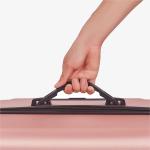 Set di 3 valigie da viaggio Oro rosa, AREBOS