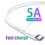 USB-Kabel - USB-C Typ-C, Aufladen und Übertragen von weniger Daten schnell, 2m, weiß