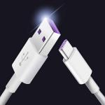 USB-Kabel - USB-C Typ-C, Aufladen und Übertragen von weniger Daten schnell, 2m, weiß