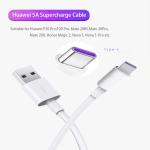 USB-Kabel - USB-C Typ-C, Aufladen und Übertragen von weniger Daten schnell, 2m, weiß