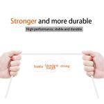 USB-Kabel - USB-C Typ-C, Aufladen und Übertragen von weniger Daten schnell, 2m, weiß