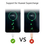 USB-Kabel - USB-C Typ-C, Aufladen und Übertragen von weniger Daten schnell, 2m, weiß