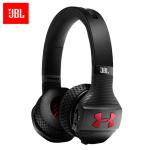 Cuffie JBL Under Armour Train The Rock, Bluetooth Wireless, per sport, running, gym, chiamate vivavoce con microfono, deep bass music, nero rosso, Originale