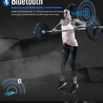 Cuffie JBL Under Armour Train The Rock, Bluetooth Wireless, per sport, running, gym, chiamate vivavoce con microfono, deep bass music, nero rosso, Originale