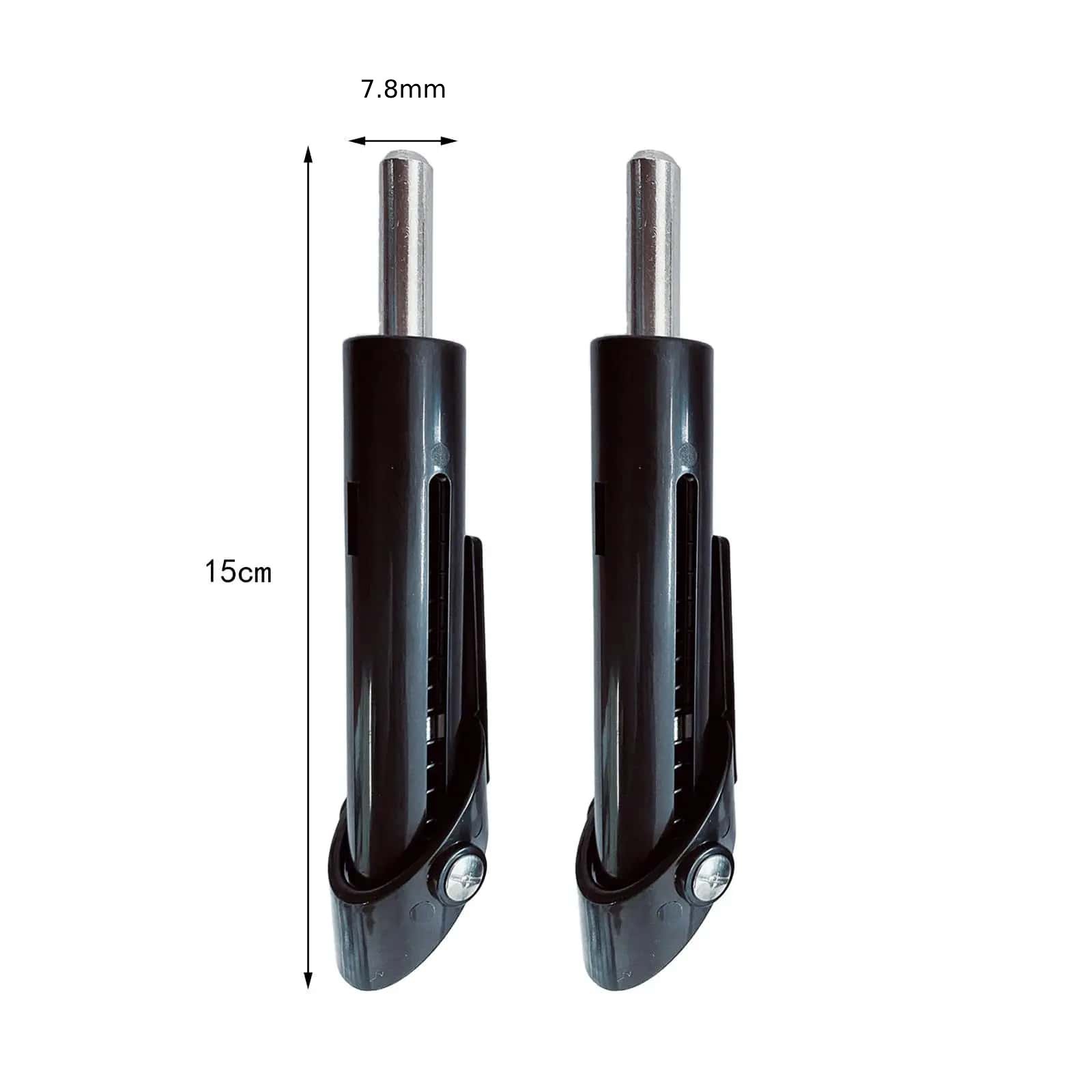 Stack Pin, Drops Set, 7.8 mm, goupille automatique pour réduire le poids, maximise votre puissance, libère votre potentiel, couleur noire