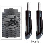 Stack Pin, Drops Set, 7.8 mm, goupille automatique pour réduire le poids, maximise votre puissance, libère votre potentiel, couleur noire