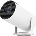 4K Projektor, Android 11, HY300, h713, 200ANSI, BT5.0, 1280 x 720P, WLAN, 180-Grad-Neigungsfunktion, 130 Zoll, Heimkino, tragbarer Projektor