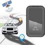 Mini GPS, Localisateur de voiture, Mini Tracker GPS, Contrôle vocal, Localisateur de périphériques, Anti-perte, S O S pour l'aide, GF-22