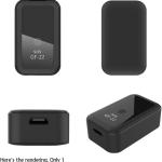 Mini GPS, Localisateur de voiture, Mini Tracker GPS, Contrôle vocal, Localisateur de périphériques, Anti-perte, S O S pour l'aide, GF-22