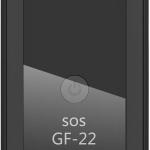 Mini GPS, Localisateur de voiture, Mini Tracker GPS, Contrôle vocal, Localisateur de périphériques, Anti-perte, S O S pour l'aide, GF-22