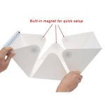 Tragbares Mini-Fotostudio mit LED-Leuchten, Größe 23 x 23 x 24 cm