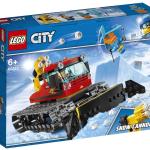LEGO City, Snowcat, Snowplough Toy, Jeu de construction pour enfants, 60222