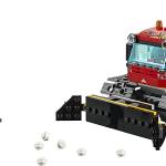 LEGO City, Snowcat, Snowplough Toy, Jeu de construction pour enfants, 60222