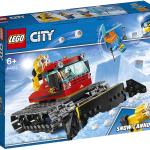LEGO City, Snowcat, Snowplough Toy, Jeu de construction pour enfants, 60222