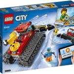 LEGO City, Snowcat, Snowplough Toy, Jeu de construction pour enfants, 60222