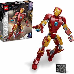 LEGO Marvel Personaggio di Iron Man, Giocattoli Super Heroes per Bambini dai 9 Anni, dal Film Avengers Age Of Ultron della Saga dell'Infinito, 76206