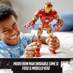 LEGO Marvel, Iron Man, jouets de super-héros pour enfants à partir de 9 ans, du film Avengers Age Of Ultron of the Infinity Saga, 76206