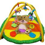 Baby Spiele Teppich mit 5 Spiele, Mister Wood